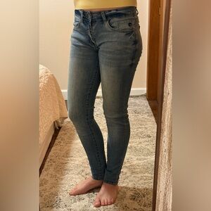 Kancan Classic Blue Women's Skinny Jeans Size 3 Thin & Light